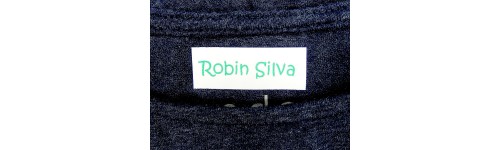 Medium Ironing Labels Iron on Name Labels Soft Cotton/Polyester Removable  LABEL&CO