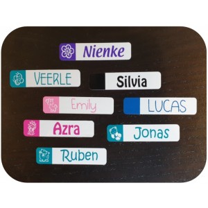 Trendy Small Name Labels
