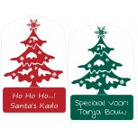 Christmas tree Labels 9 pcs