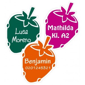 Strawberry Name Labels