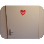 Door sticker 'Heart'